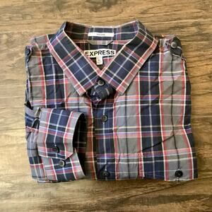 NWOT Express Modern Fit Button Down